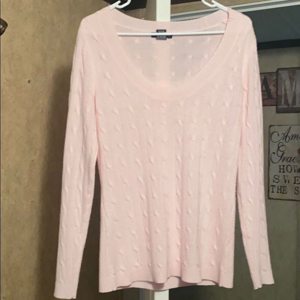 Pink sweater